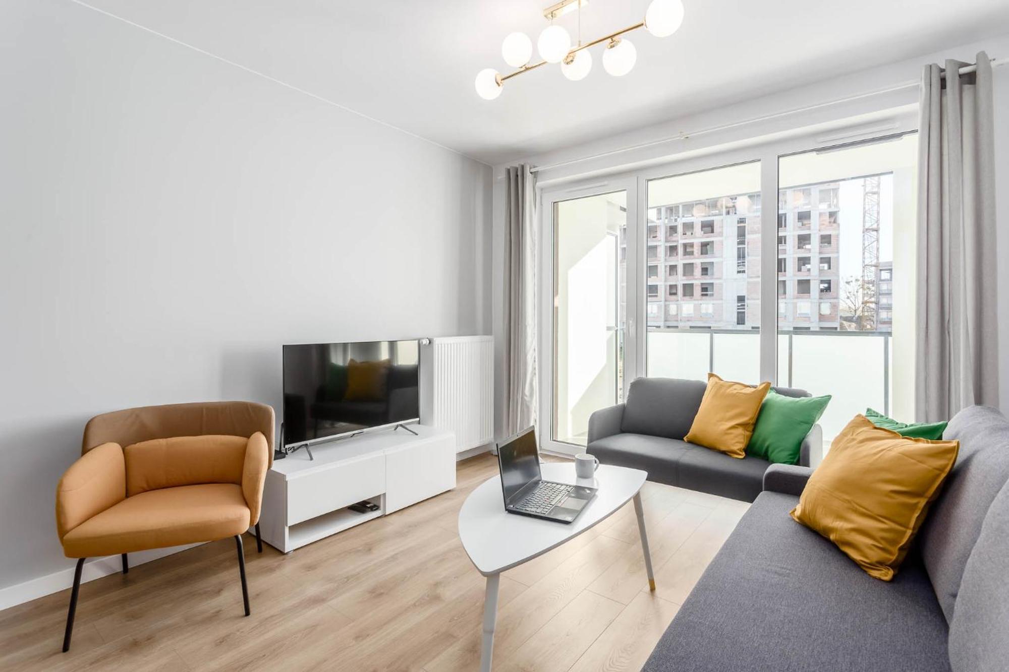 Enjoy! Ursus Apartment Warsawa Bagian luar foto