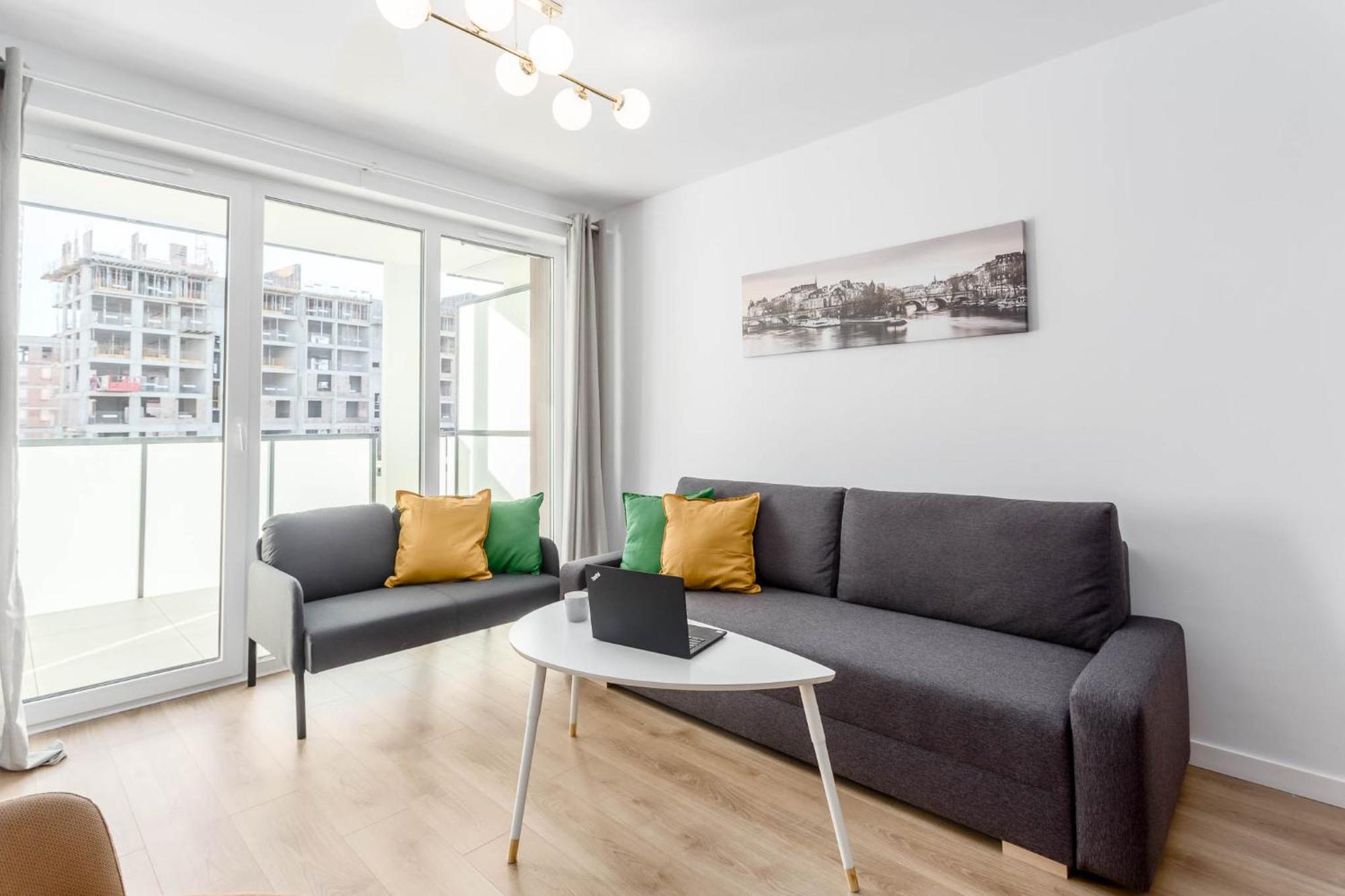 Enjoy! Ursus Apartment Warsawa Bagian luar foto